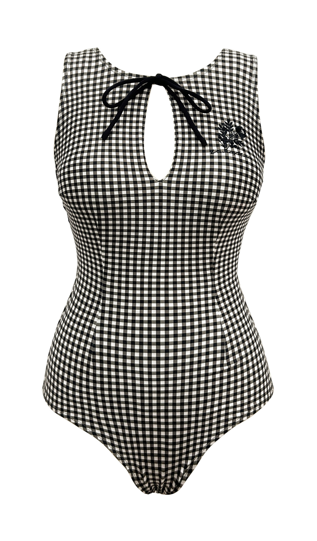 Emily Plaid Cut-Out One Piece Swimsuit