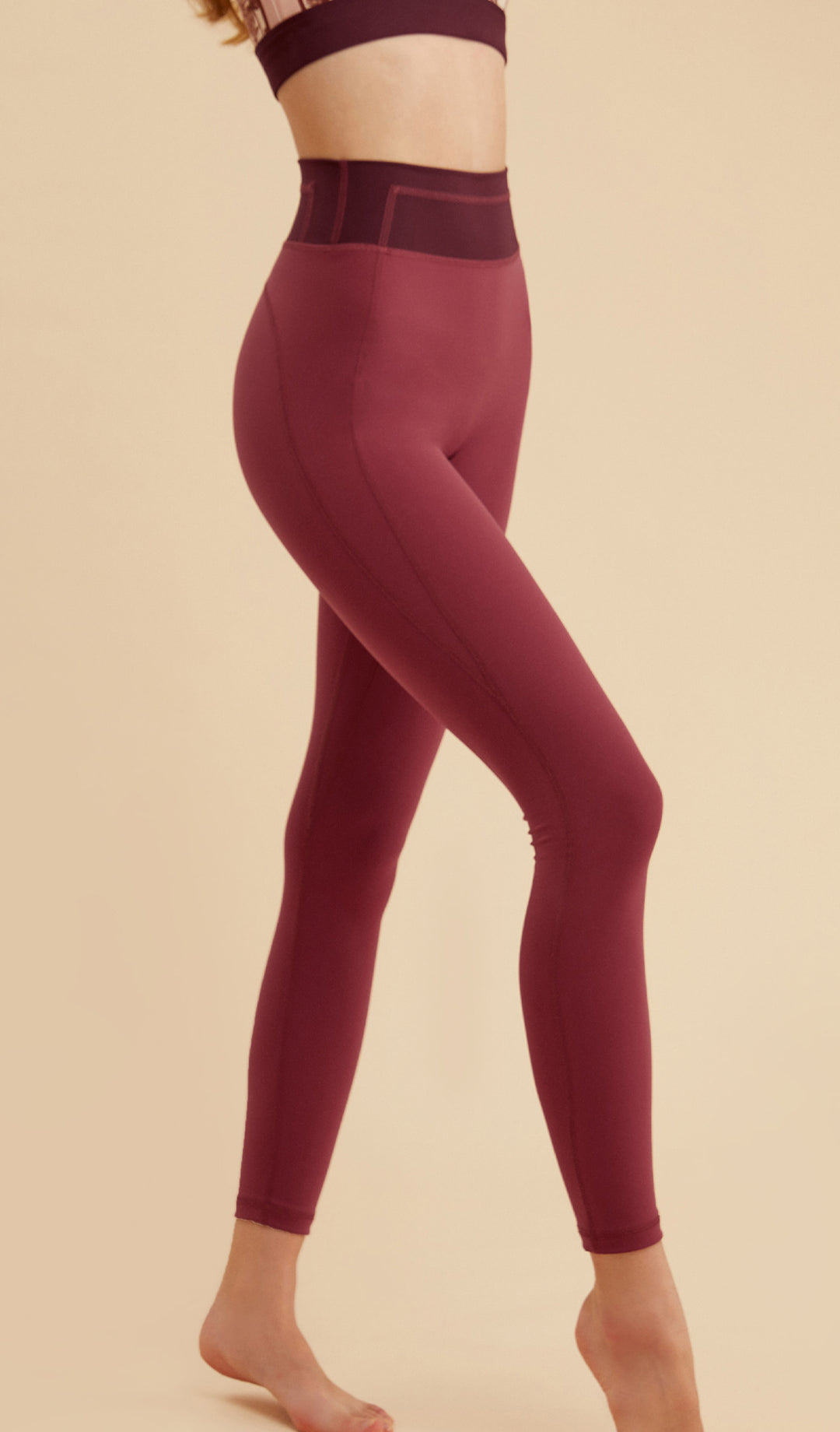 V-waist Mini Flare Yoga Pants, us.meeeshop in 2023