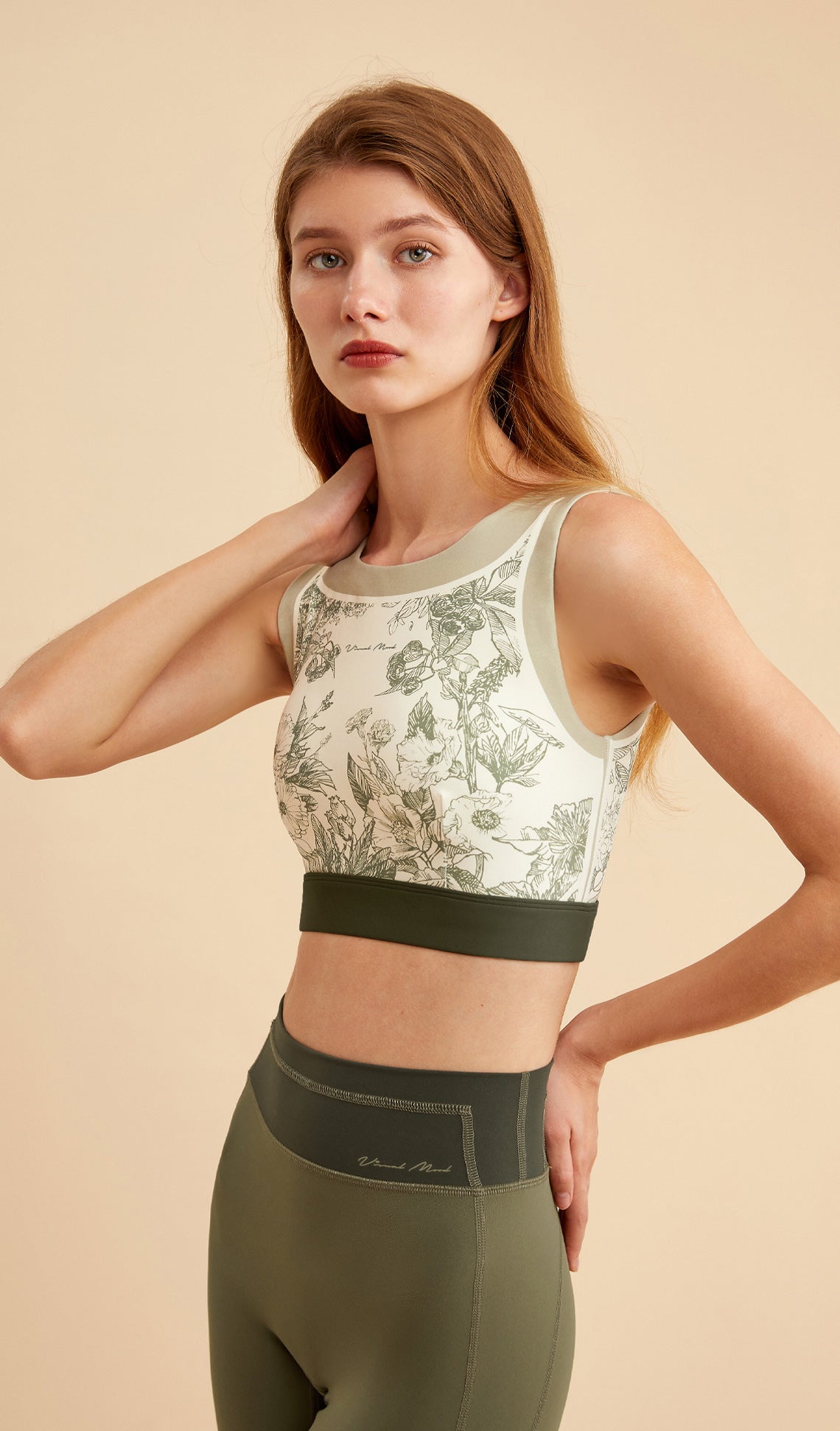 High neck hotsell yoga tops